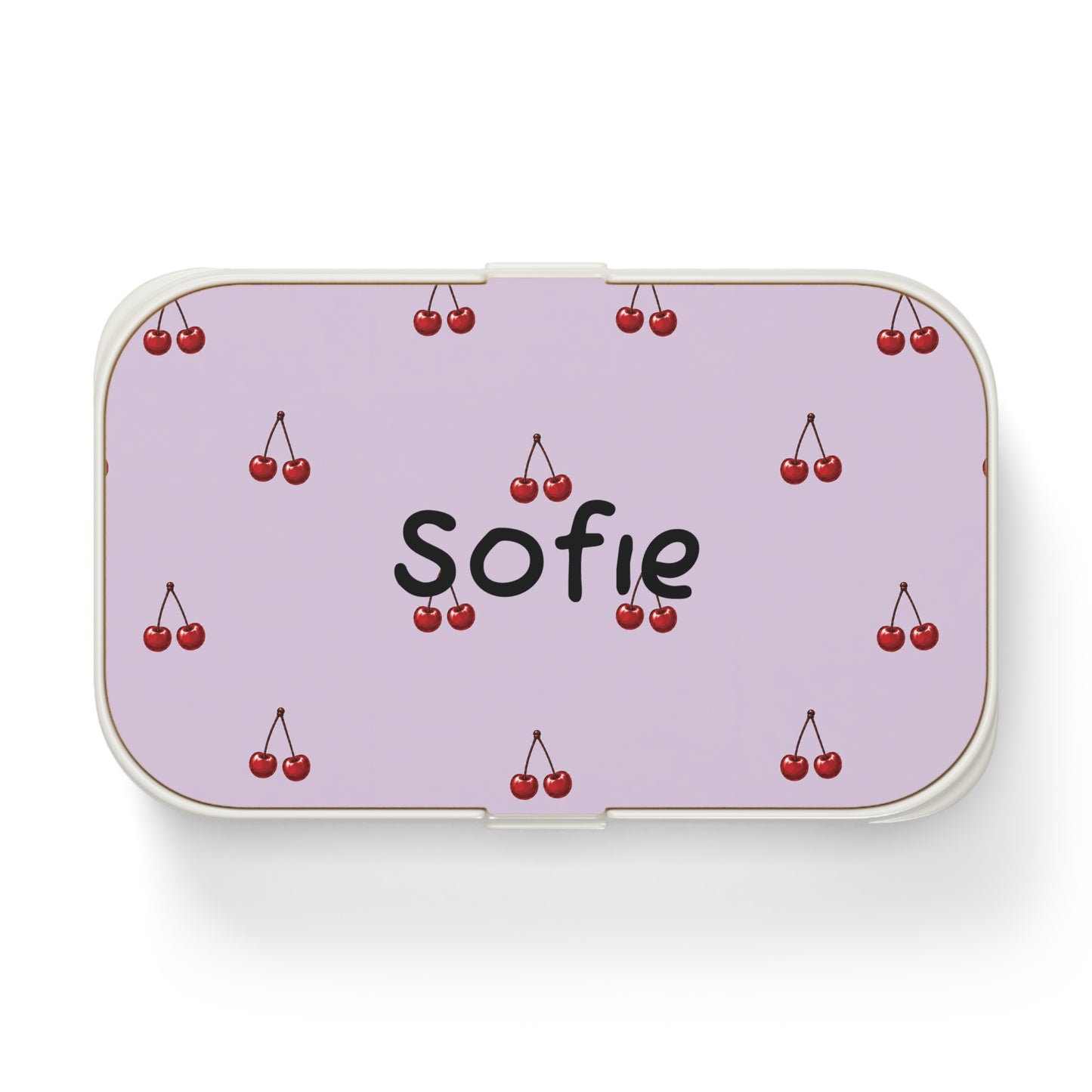 Personalized Cherry Lunch Box
