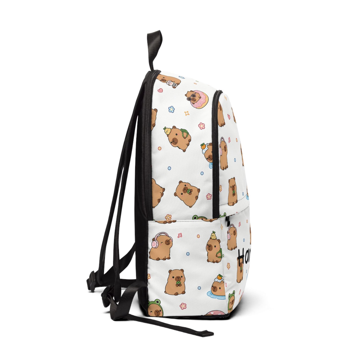Personalized Capybara Backpack