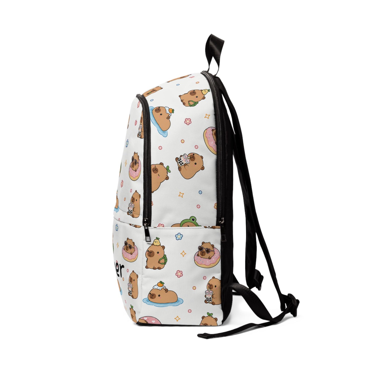 Personalized Capybara Backpack