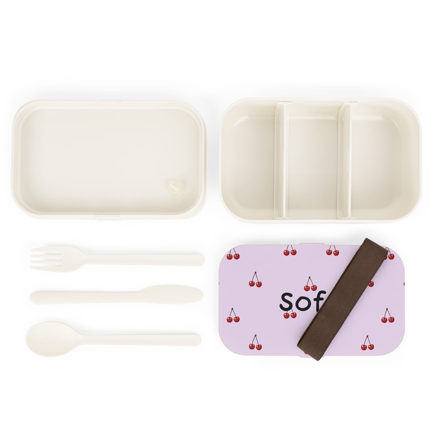 Personalized Cherry Lunch Box